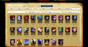 Conta de league of legends