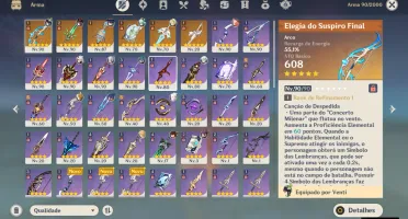 Conta Genshin Impact Ar 56 Com Hutao, Jade Primitiva E Etc