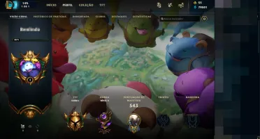 Conta lol prata 3 todos os campeões