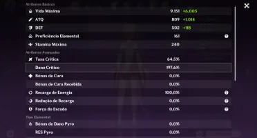 Conta muito boa com otimos T5 Neuvillete Zhongli Yelan