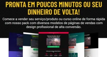 800 Modelos de Página de Vendas