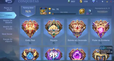 CONTA MOBILE LEGENDS COM 81 CHAMPS E 53 SKINS