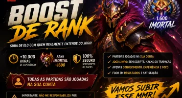 Dota 2 BOOST DE CONTA