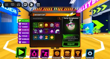 CONTA Volleyball super upada com item de robux OG!
