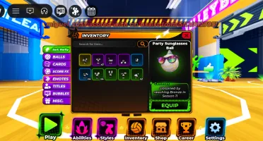 CONTA Volleyball super upada com item de robux OG!