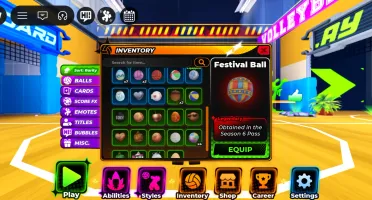 CONTA Volleyball super upada com item de robux OG!