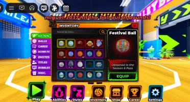 CONTA Volleyball super upada com item de robux OG!