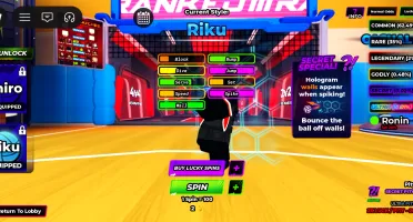 CONTA Volleyball super upada com item de robux OG!