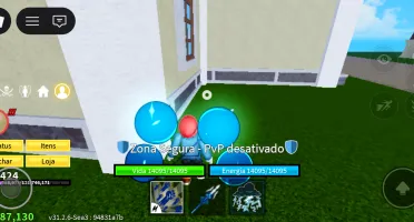 Conta do blox fruits