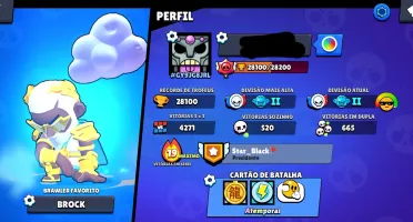 Conta Brawl Stars Upada