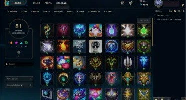 Conta League of Legends Lv100 Platina 3 Solo/duo Gold 1 Flex