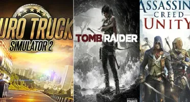 Conta STEM com EURO TRUCK + AC Unity + Tomb Raider
