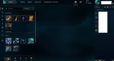 Colta lol  lv 38 / gold 4 / 25 champs / 6 skins