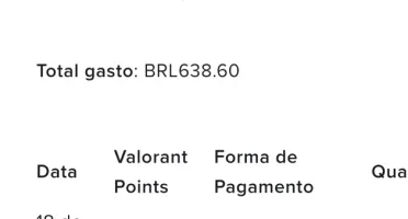 CONTA VALORANT COM +600 R$ GASTOS