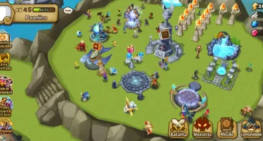 Conta Summoners Wars com quase 5k gemas lvl 45