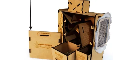 Soprador de Sementes em Acrílico para Pássaros - Flap Pet
