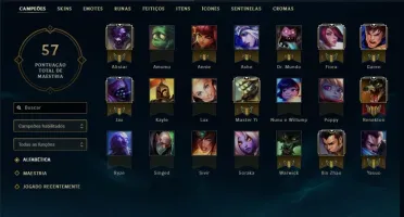Conta Unranked level 30