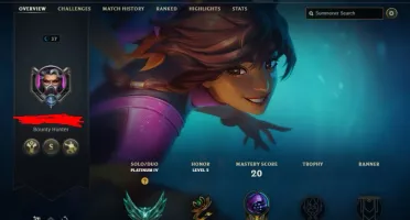 PLATINA 4, 60% WR - LUCIAN VELHO OESTE - DADOS DE CRIAÇÃO