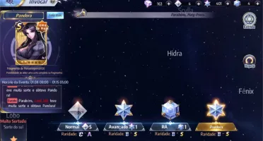 Conta Saint seiya awakening server 75