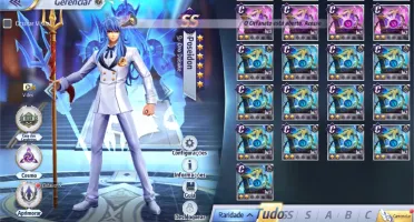 Conta Saint seiya awakening server 75
