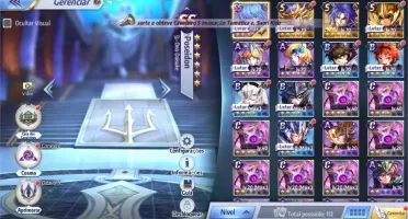 Conta Saint seiya awakening server 75