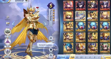 Saintseiya Awakening A-135 + 1270 Gemas Avançadas