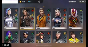 Conta Free Fire Lvl. 40
