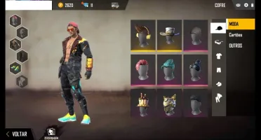 Conta Free Fire Lvl. 40