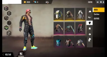 Conta Free Fire Lvl. 40