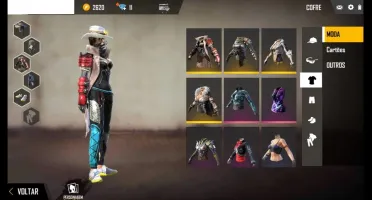 Conta Free Fire Lvl. 40