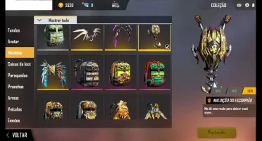 Conta Free Fire Lvl. 40