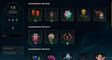 Conta diamante 4, 174 skins, 228 icons, 10 pág runas