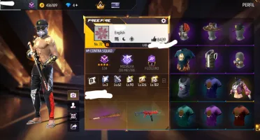 Conta Free Fire Com 2, 3 E 7 Passe