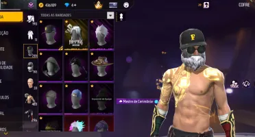Conta Free Fire Com 2, 3 E 7 Passe