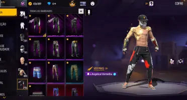 Conta Free Fire Com 2, 3 E 7 Passe