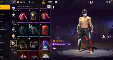 Conta Free Fire Com 2, 3 E 7 Passe