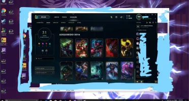 Conta de LOL (lv 56, Prata V, +70 campeões e 31 skins!)