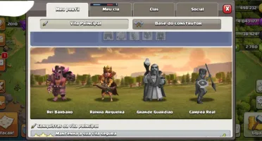 Clash of Clans CV 10 + 2.780 gemas & 2 skins