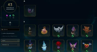 Conta Esmeralda com mais de 500 skins