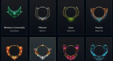 Conta Esmeralda com mais de 500 skins