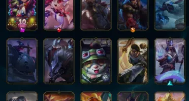 Conta nível 185, Gold 4 + 50 skins