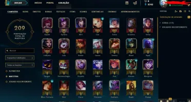 VENDO: Conta League Of Legends PRATA 5 Season 7