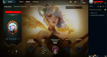 VENDO: Conta League Of Legends PRATA 5 Season 7