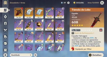Ar55 , 10 personagens t5 , 3 armas t5 + 60 tiros rosa