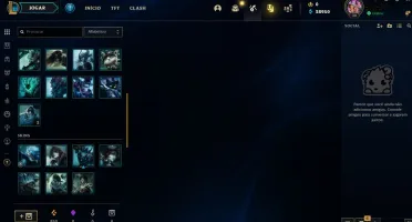 CONTA SMURF UNRANKED 50.000+ DE ESSÊNCIA AZUL