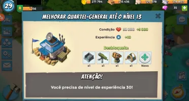 Conta de boom beach (QG 12)