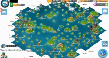 Conta de boom beach (QG 12)