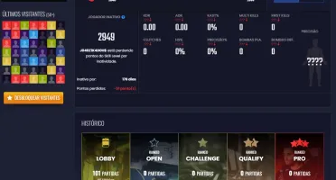 Conta de CS:GO |LvL 20 na Gamersclub (com prime)