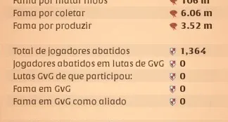Conta Albion Full Coleta T8- Arqueiro 100/400 e Tank 100/200