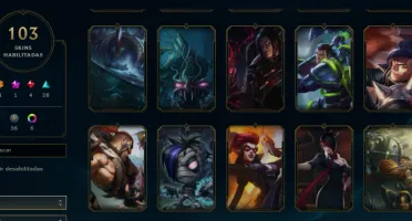 CONTA LOL- LVL 344 - 144 Champions - 103 Skins - FULL ACESSO